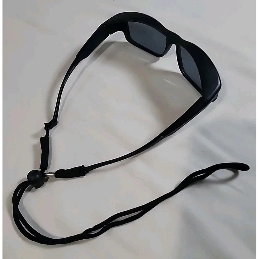 Jonathan‎ Paul Fitovers Sunglasses Black Polarized UV400 Fit Over Glasses Strap